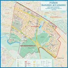 район москвы выхино-жулебино карта.