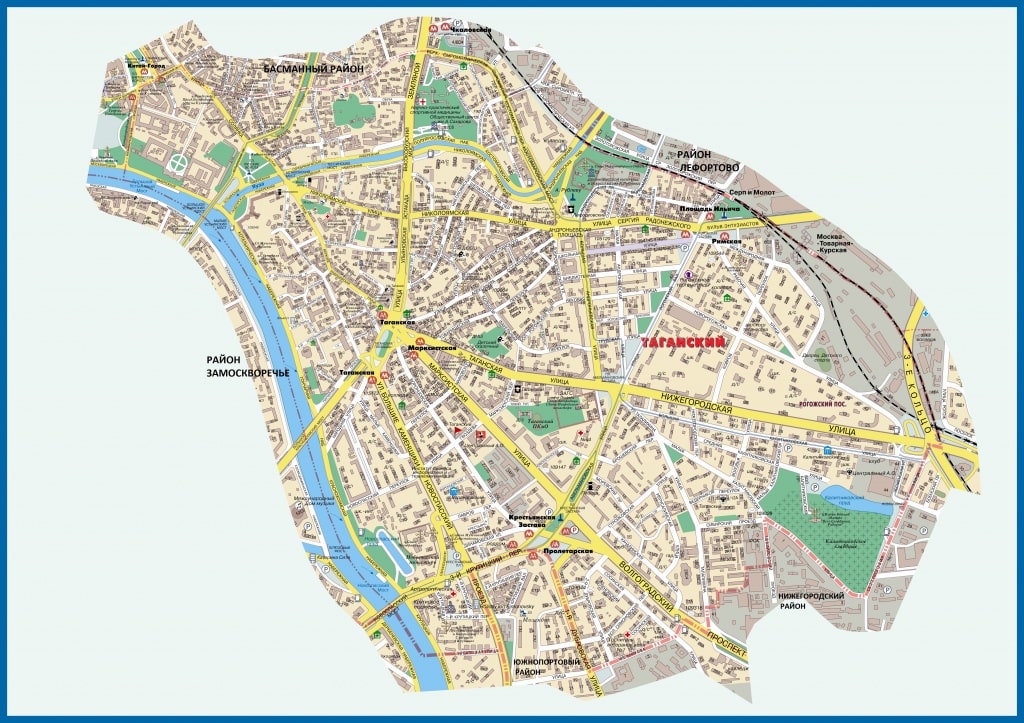 таганский район москвы.